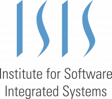 Logo: stylized ISIS with Institute for Software Integrated Systems below